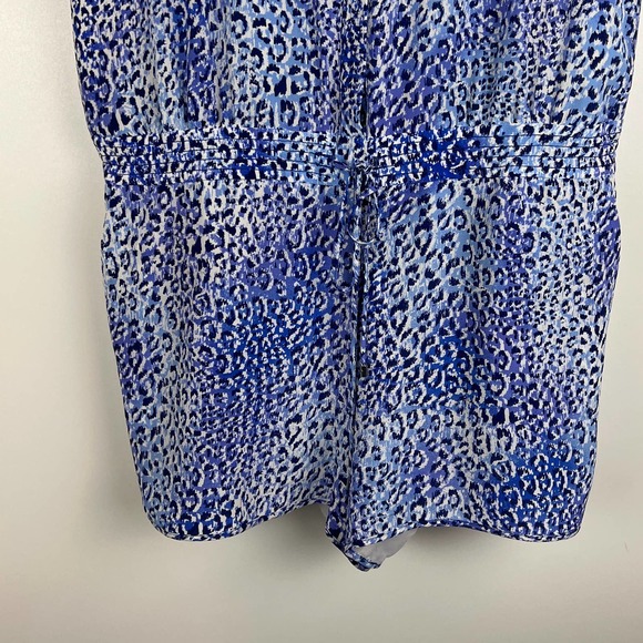 Rebecca Taylor Leopard Fever Romper, Size 8 - Picture 8 of 16